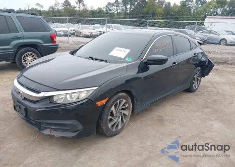 2017 Honda Civic Ex из США, поврежденный, VIN 19XFC2F79HE219463